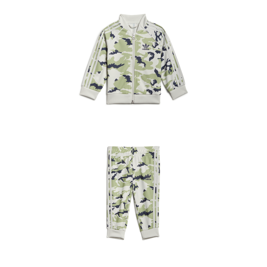 Adidas Originals Casual Sportswear Track Gray Infant And Toddler