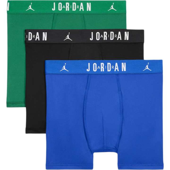 Jordan Jordan Flight Dri FITAir Underpants 3 Pack Racing Blue Teenagers