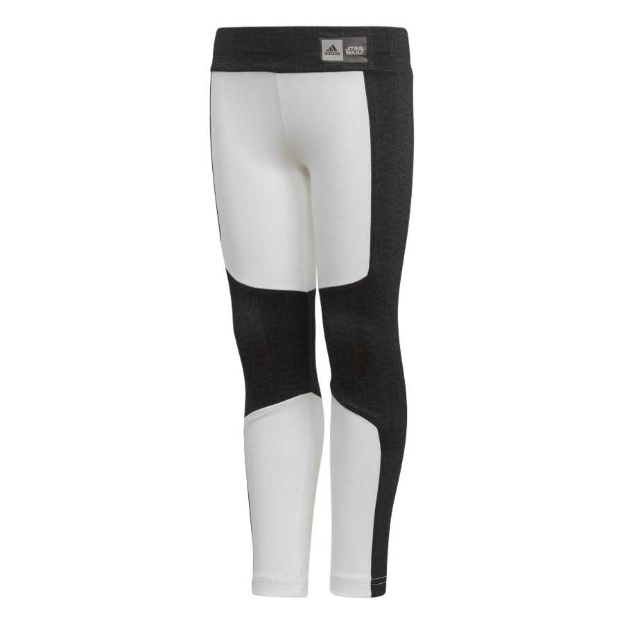 Adidas Adidas Full Length Pants STAR WARS Black White Children Aged 3 7 Years Old