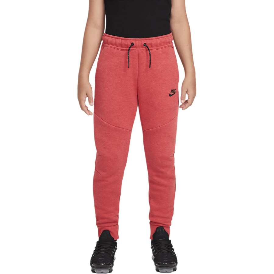 Nike Nike Full Length Pants Sportswear Tech Fleece FW24 Light University Red, Mixed Color/Black/Black Teenagers