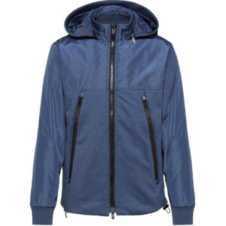 HUGO BOSS Jackets & Coats Men's Blue