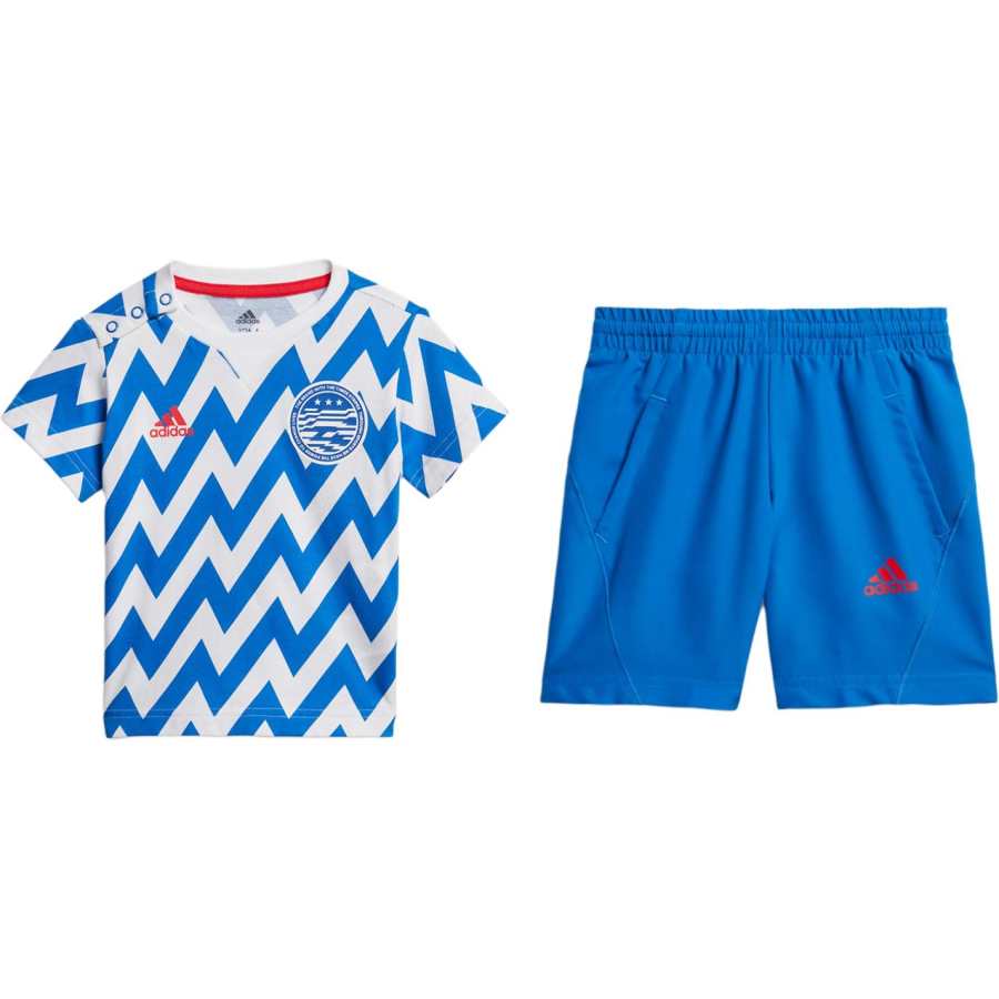 Adidas Adidas Casual Sportswear Blue/White Infant And Toddler