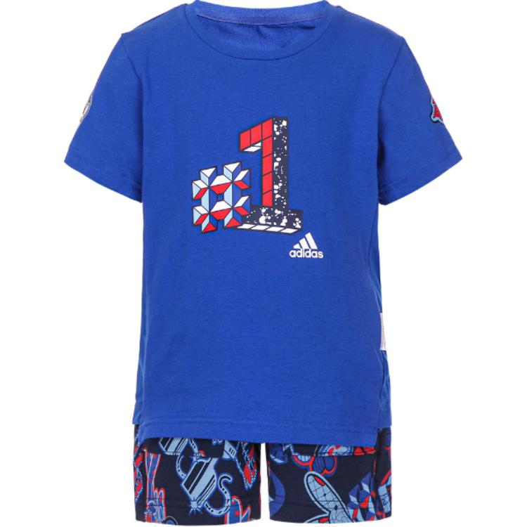 Adidas Adidas Casual Sportswear Blue Children Aged 3 7 Years Old