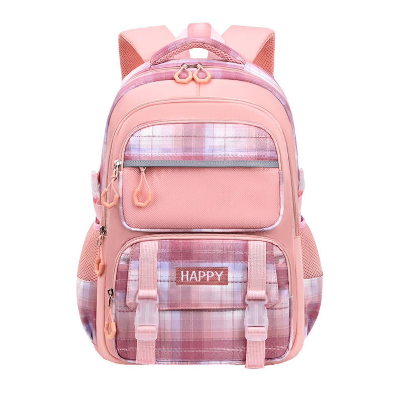 Zhiduobao Nylon Backpack Regular Pink/Purple