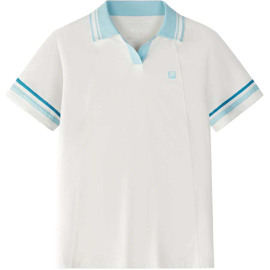 FILA KIDS Polo Shirt Cloud White Children Aged 3 7 Years Old