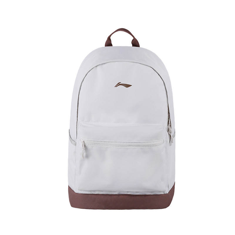 Li-Ning Li Ning Polyester Kids Bag Regular Unisex Beige