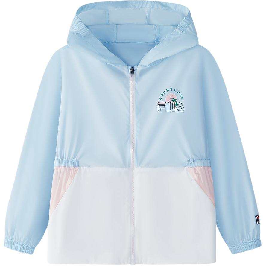 FILA KIDS Sun Protection Clothing Light Sky Blue Children Aged 3 7 Years Old