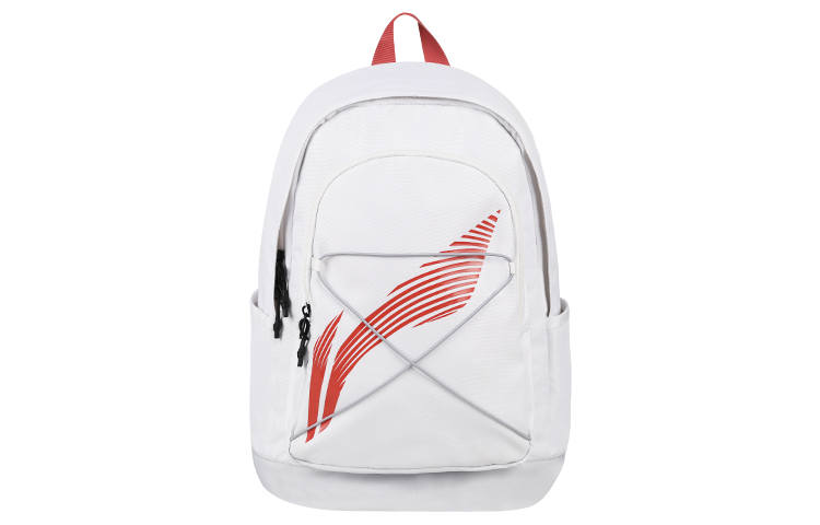 Li-Ning Li Ning Polyester Kids' Backpack Bag Regular Unisex Red