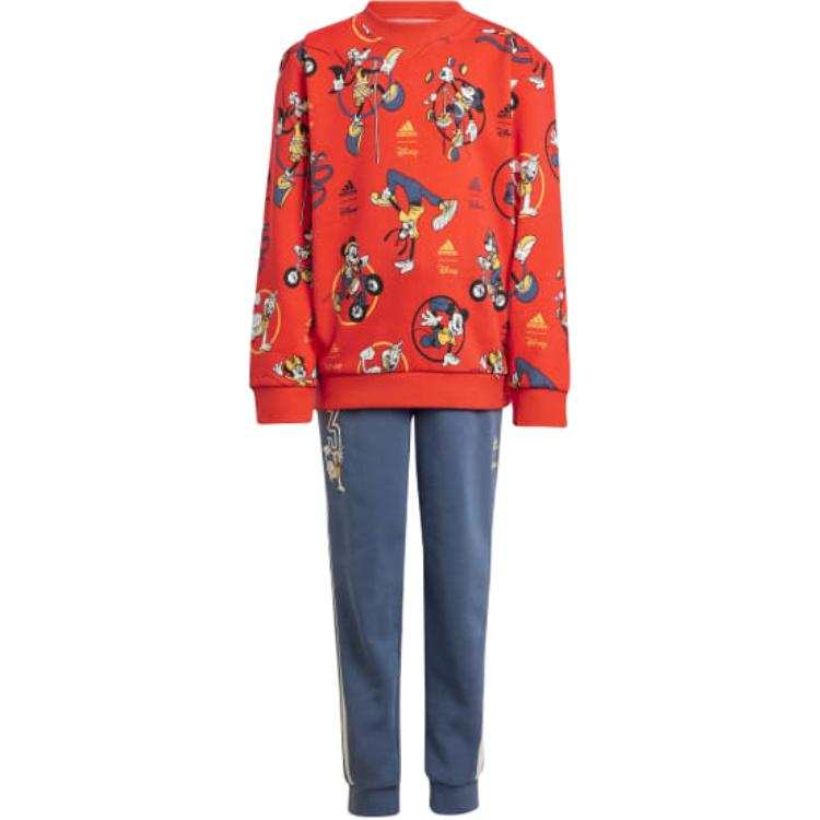 Adidas Adidas x Disney Casual Sportswear Bright Red/Multicolor Children Aged 3 7 Years Old