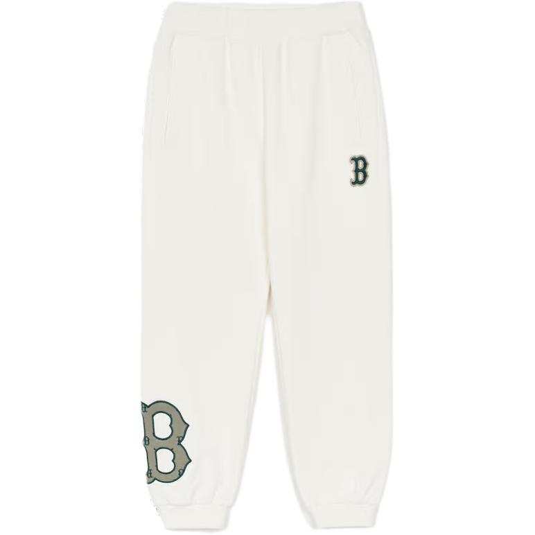 MLB KIDS Sweatpants Children Aged 3 7 Years Old Ecru