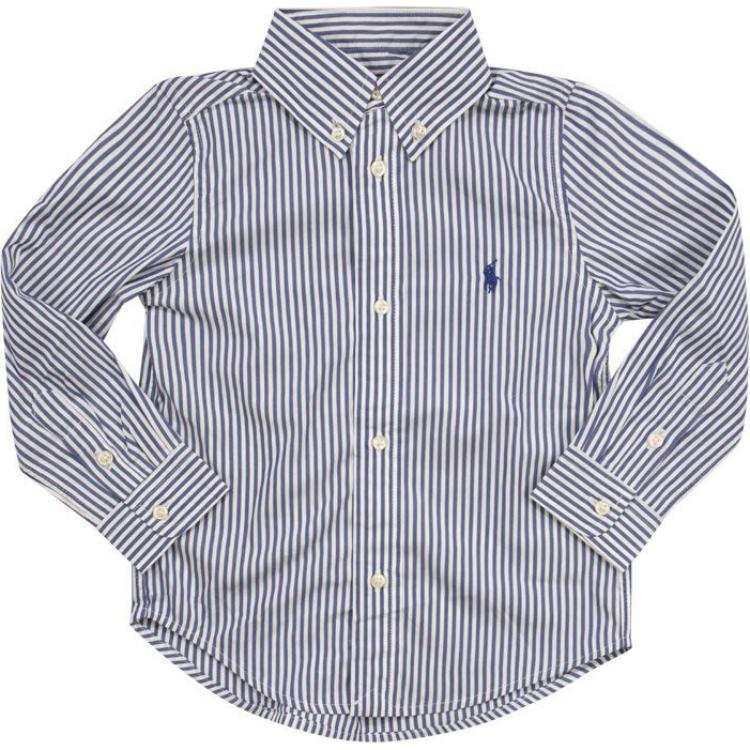Polo Ralph Lauren Shirt Blue White Kids'