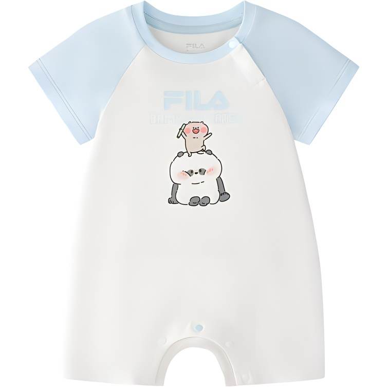 FILA KIDS Crawlers Snow Crystal Blue Infant And Toddler