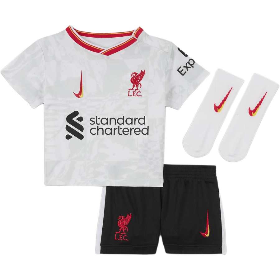 Nike Nike LiverpoolFC Casual Sportswear White/Pure Platinum/Black/Global Red Infant And Toddler