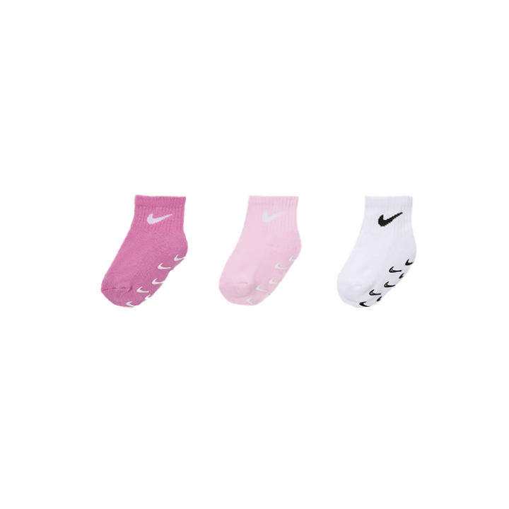 Nike Nike Toddler Gripper Ankle Socks 3 Pack Infant And Toddler