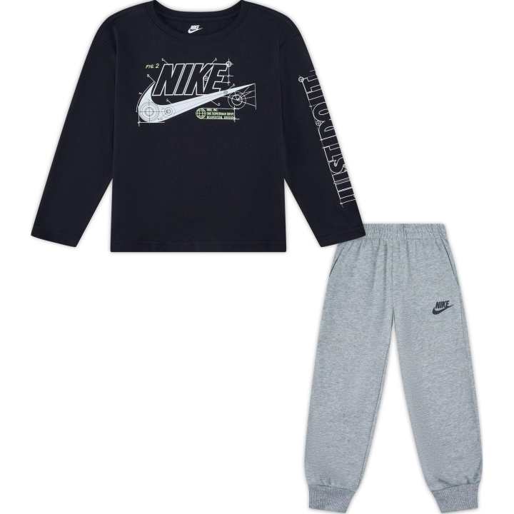 Nike Nike Casual Sportswear Toned Dark Gray Children Aged 3 7 Years Old
