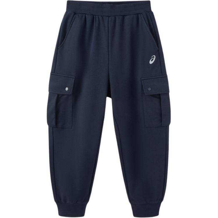 ASICS Urban Trendy Cargo Pants Teenagers Navy Blue