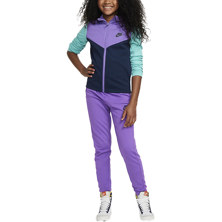 Nike Nike Casual Sportswear Black Raspberry/Midnight Marine/Green Frost/Midnight Marine Kids'