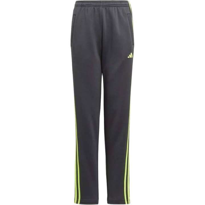 Adidas Adidas Full Length Pants Kids' Apparel, Stripes Logo Elastic Kids' Black