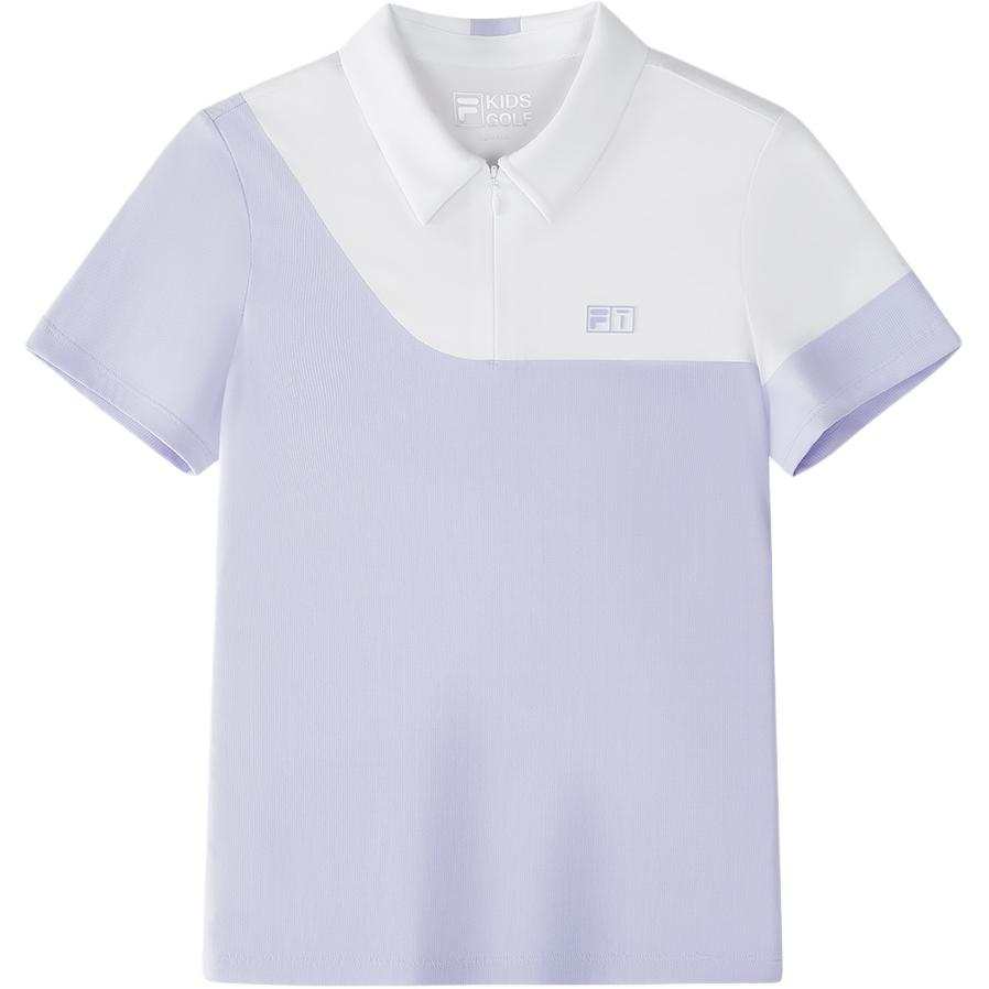 FILA KIDS x OUXUNSAI,LIANMINGKUAN Polo Shirt Purple Teenagers