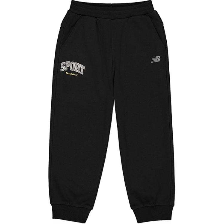 New Balance New Balance Sweatpants NB Children Aged 3 7 Years Old Black