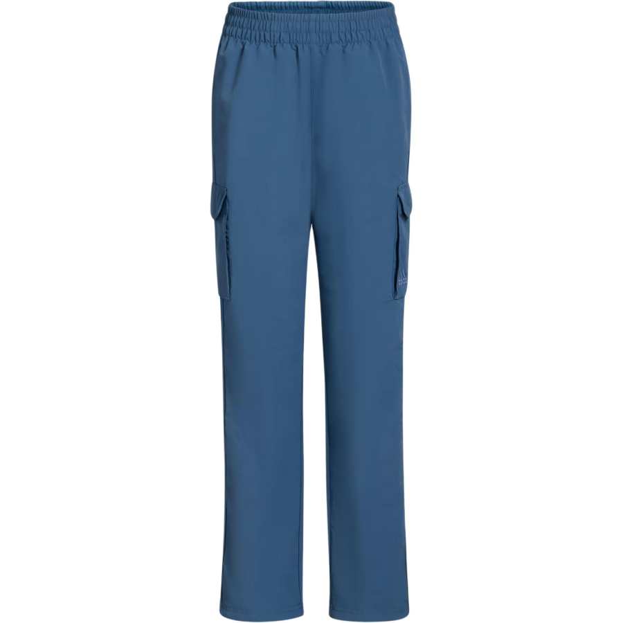 Adidas Adidas Kids' Apparel Woven Cargo Pant Casual Pants Kids' Blue