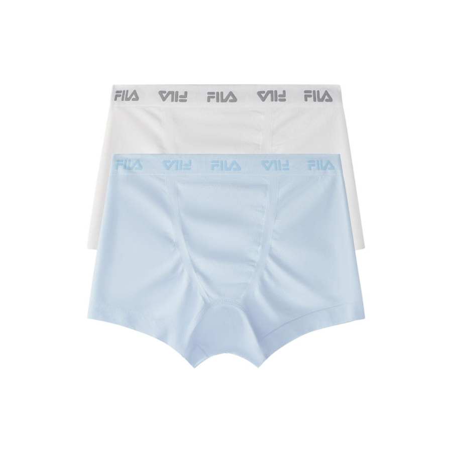 FILA KIDS Underpants 2 Pack Blue/White Teenagers