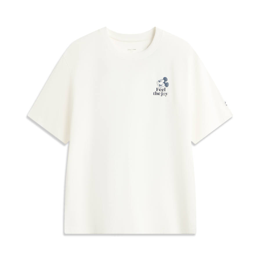 Li-Ning Li Ning x DISHINIMIQI,LIANMINGKUAN Sports Life Collection T Shirt Unisex Ivory