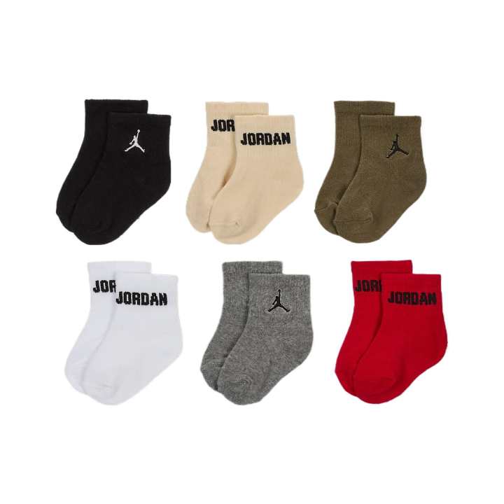Nike Nike Socks 6 Pack Gym Red Infant And Toddler