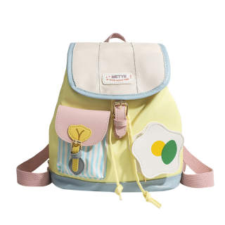 ZHIMABAOBEI Canvas Kids Bag Regular Kids' Yellow