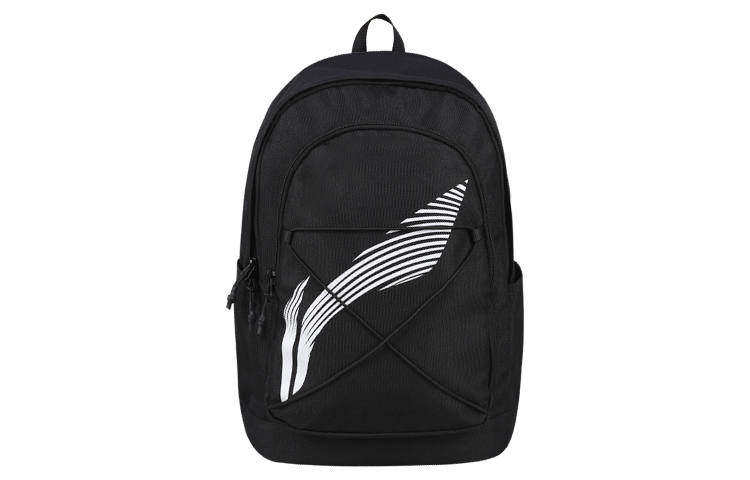 Li-Ning Li Ning Polyester Backpack Regular Unisex Black