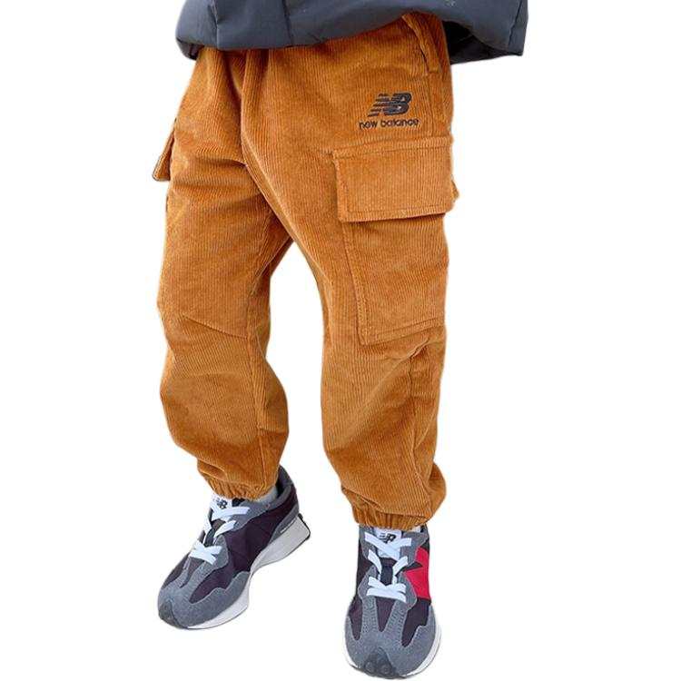 New Balance New Balance Full Length Pants Sports Life Collection Brown Children Aged 3 7 Years Old