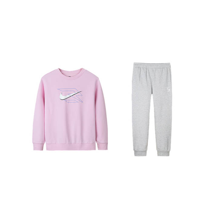 Nike Nike Casual Sportswear 3Brand Cherry Blossom Pink Teenagers