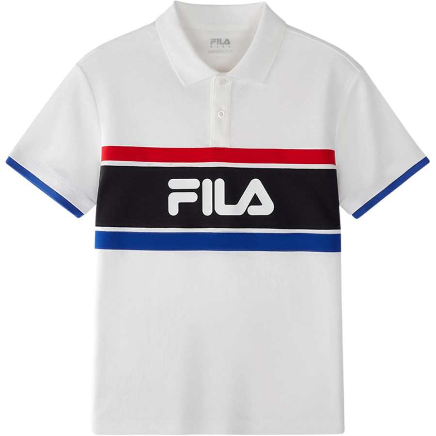 FILA KIDS Polo Shirt Standard White Kids'