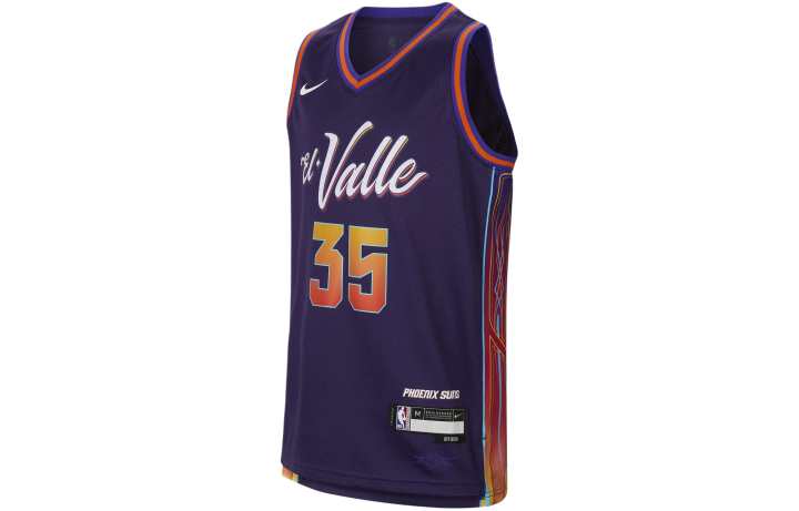 Nike Nike Kevin Durant Phoenix Suns 2023/24 City Edition Tank Top Purple Kids'
