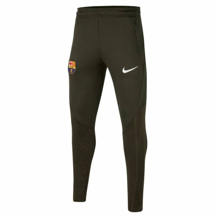 Nike Nike Knitted Sweatpants Kids' Apparel Dri FIT F.C. Barcelona Strike Olive Kids'