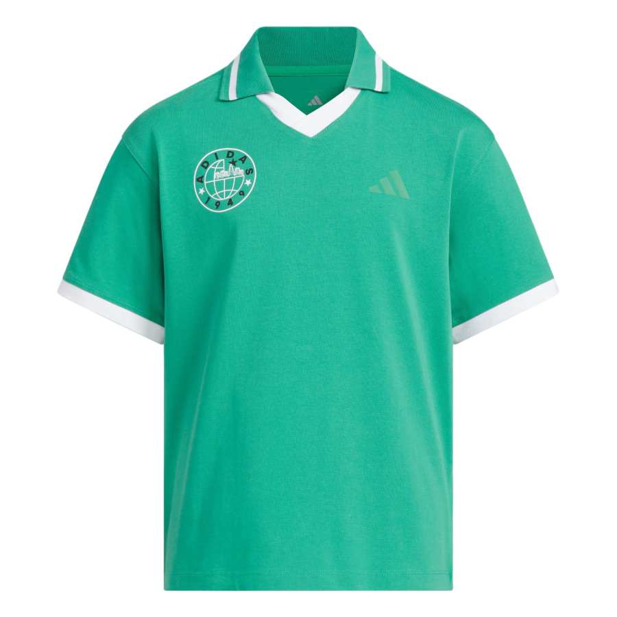 Adidas Adidas Polo Shirt Light Lawn Green Children Aged 3 7 Years Old
