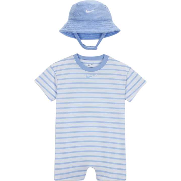 Nike Nike Jumpsuit Swoosh Cobalt Blue Infant And Toddler