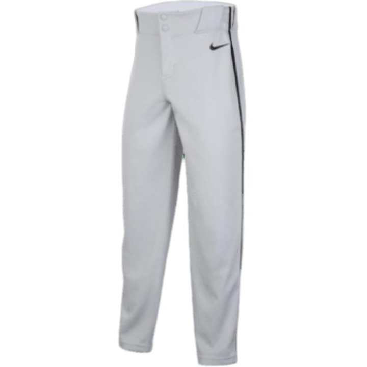 Nike Nike Full Length Pants Kids' Apparel Piped Baseball Pants Gray Kids'