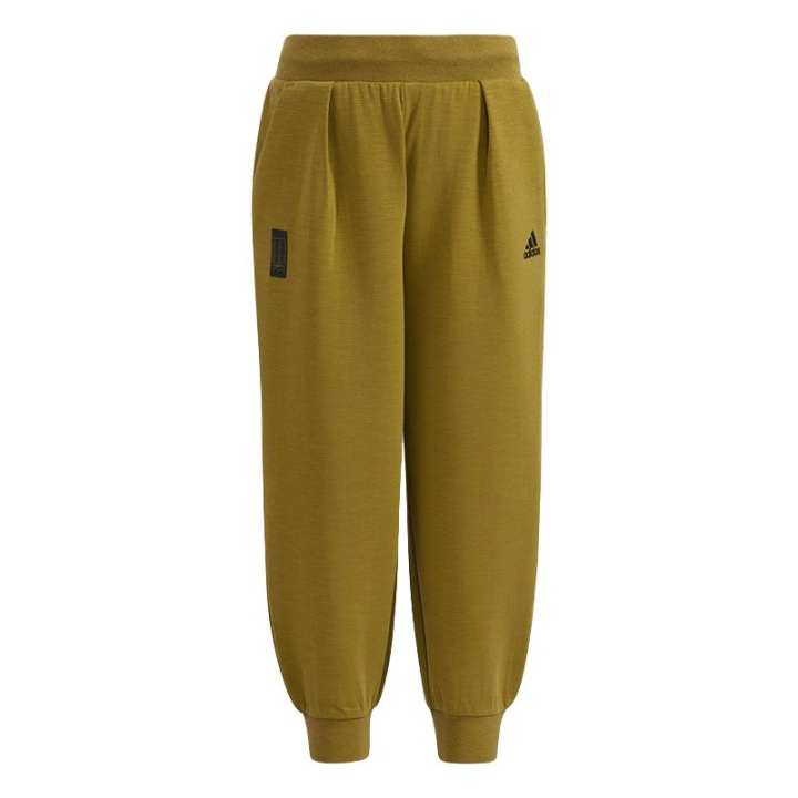 Adidas Adidas Athleisure Comfortable Sweatpants Children Aged 3 7 Years Old Yellow