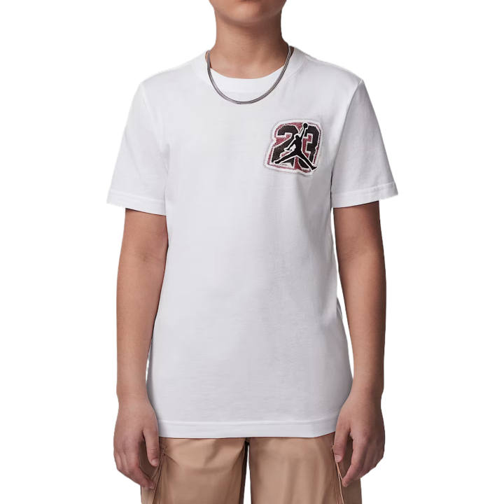 Jordan Jordan 23 T Shirt SS25 White Teenagers