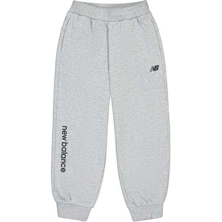 New Balance New Balance Casual Pants For Kids' Bottom NB Gray Children Aged 3 7 Years Old