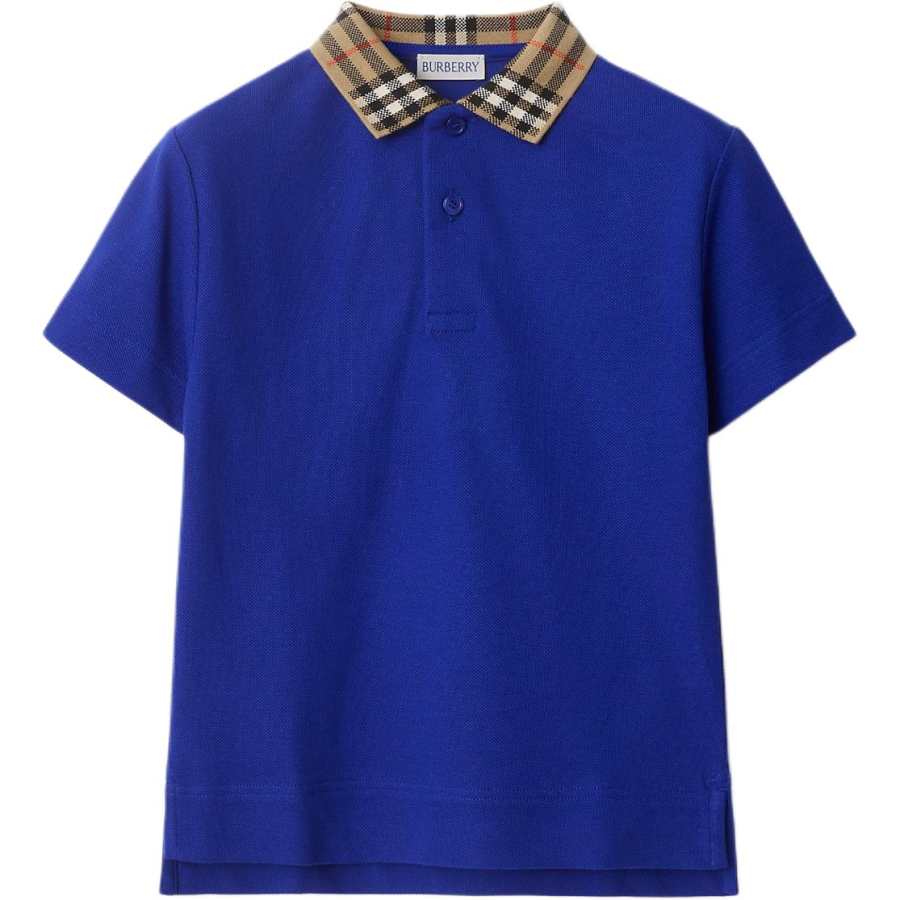 Burberry Kids Polo Shirts Polo Collar Moderate