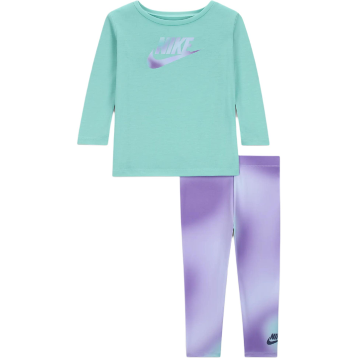 Nike Nike Dri Fit Casual Sportswear Black Raspberry Infant And Toddler