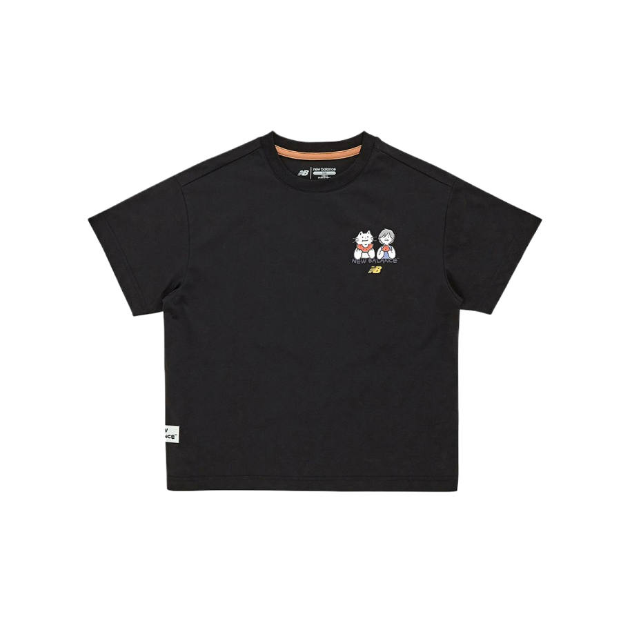 New Balance New Balance T Shirt SUMMER PLAY TIME Black Children Aged 3 7 Years Old