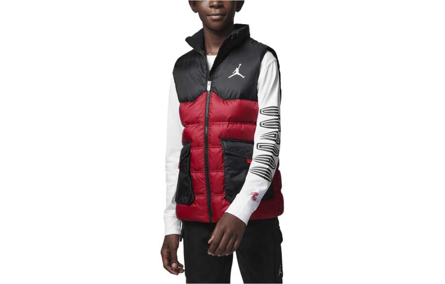 Jordan Jordan Kids' Apparel Blocked Down Vest Tank Top Multicolor Kids'