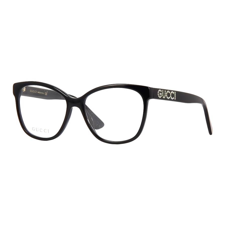 GUCCI GUCCI Plate Butterfly Eyeglass Frames Women's