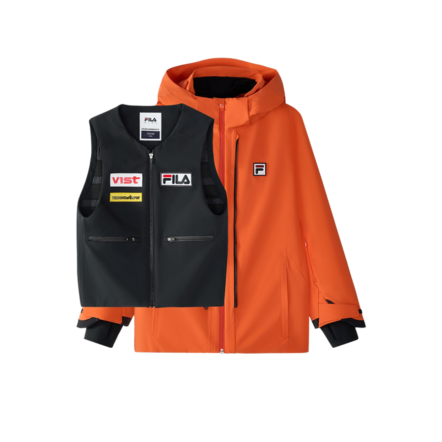 FILA KIDS Teenagers FILA KIDS x VIST X TSCHNOALPIN Outdoor Wear Dark Orange
