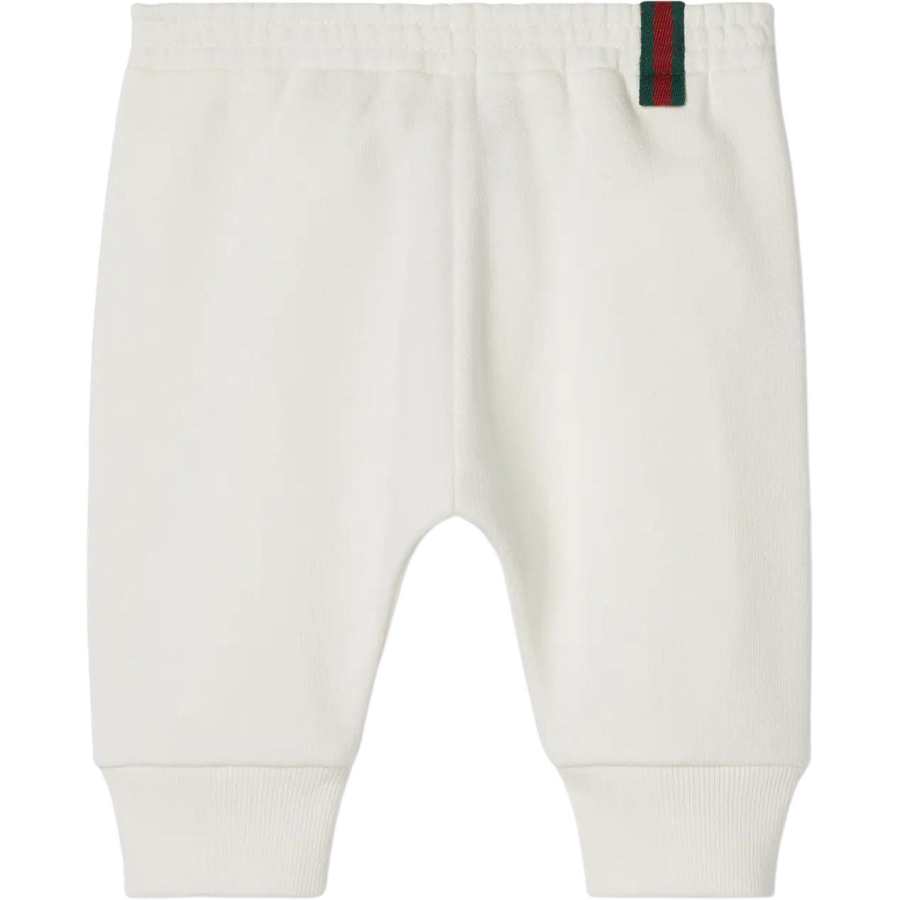 GUCCI Sweatpants SS25 Infant And Toddler White