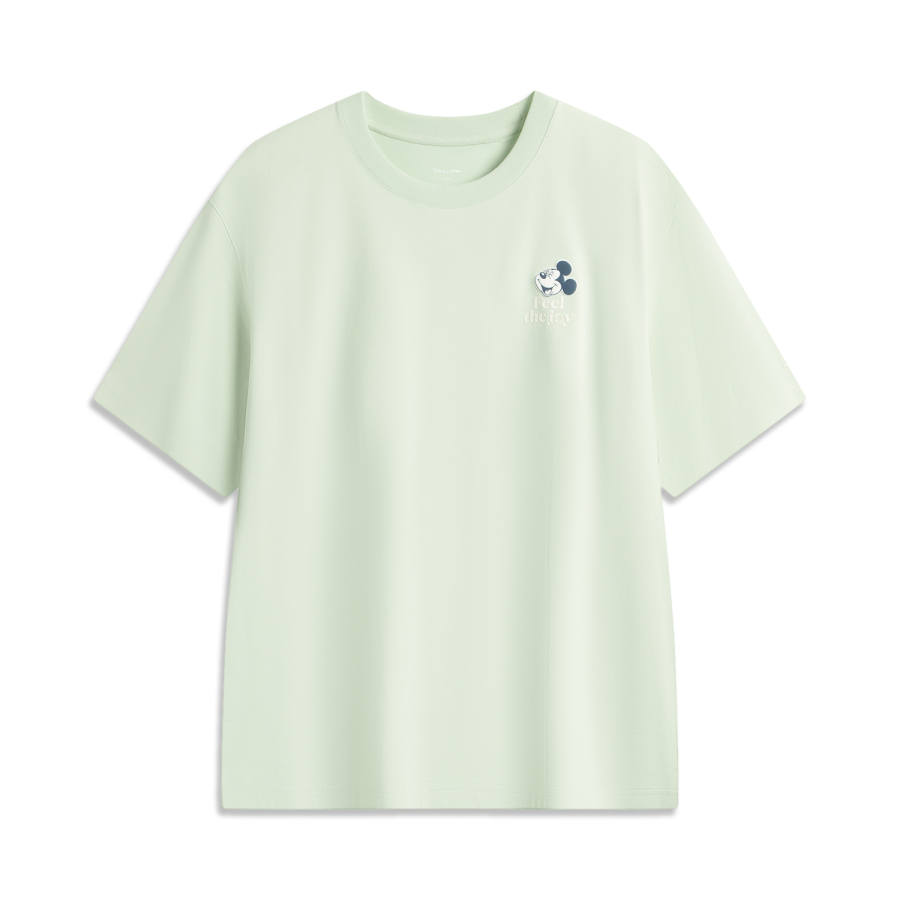 Li-Ning Li Ning x DISHINIMIQI Sports Life Collection T Shirt Unisex Foam Green