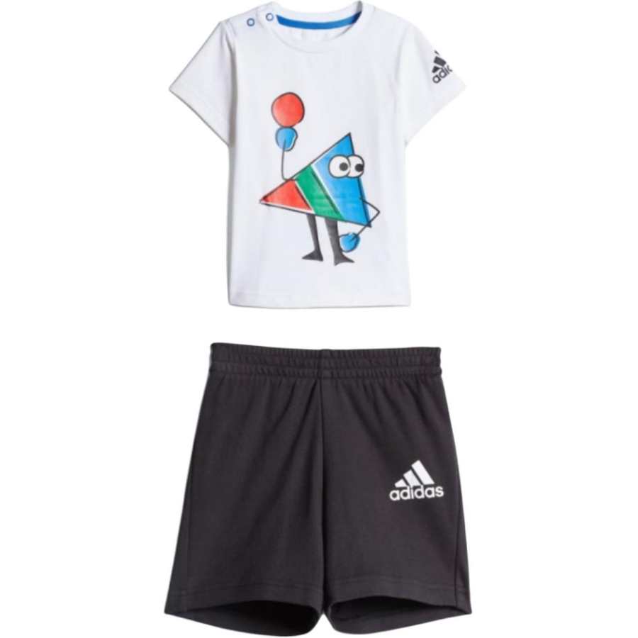 Adidas Adidas AEROREADY Casual Sportswear White/Black Infant And Toddler